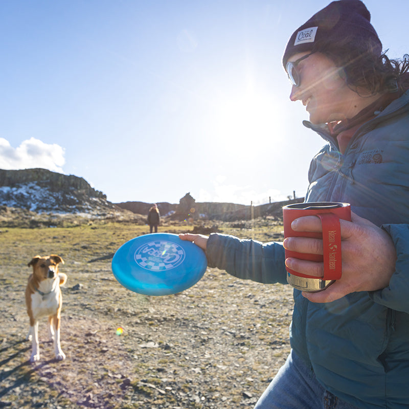 12oz-camp-mug-e8 insulated_camp_mug_12oz_woman_dog_frisbee_square.jpg